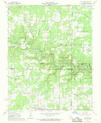 preview thumbnail of historical topo map of Texas County, MO in 1968