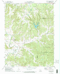 Download a high-resolution, GPS-compatible USGS topo map for Pinnacle Lake, MO (1975 edition)