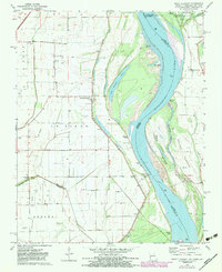 Download a high-resolution, GPS-compatible USGS topo map for Point Pleasant, MO (1983 edition)