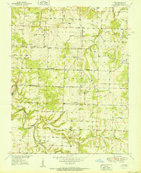 Download a high-resolution, GPS-compatible USGS topo map for Polk, MO (1951 edition)