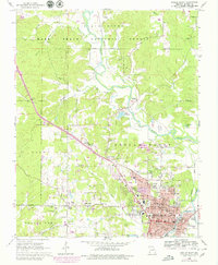 Download a high-resolution, GPS-compatible USGS topo map for Poplar Bluff, MO (1979 edition)