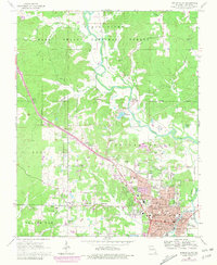 preview thumbnail of historical topo map of Poplar Bluff, MO in 1966