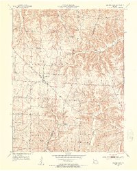 Download a high-resolution, GPS-compatible USGS topo map for Prairie Home, MO (1953 edition)