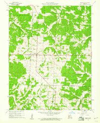 Download a high-resolution, GPS-compatible USGS topo map for Preston, MO (1961 edition)