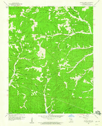 Download a high-resolution, GPS-compatible USGS topo map for Proctor Creek, MO (1960 edition)