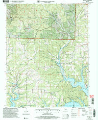 Download a high-resolution, GPS-compatible USGS topo map for Protem, MO (2006 edition)