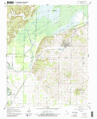 Download a high-resolution, GPS-compatible USGS topo map for Puxico, MO (1986 edition)