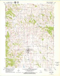 1979 Map of Queen City, MO