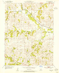 preview thumbnail of historical topo map of Johnson County, MO in 1954