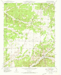 preview thumbnail of historical topo map of Newton County, MO in 1949