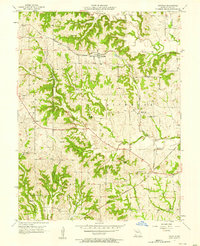 Download a high-resolution, GPS-compatible USGS topo map for Rayville, MO (1958 edition)