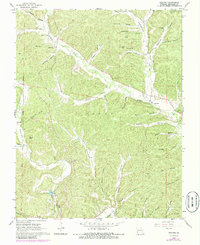 Download a high-resolution, GPS-compatible USGS topo map for Redford, MO (1985 edition)