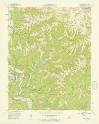 Download a high-resolution, GPS-compatible USGS topo map for Reeds Spring, MO (1957 edition)