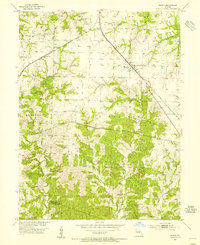 Download a high-resolution, GPS-compatible USGS topo map for Renick, MO (1955 edition)