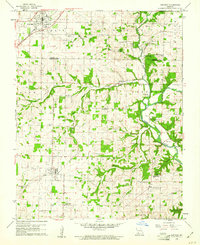 Download a high-resolution, GPS-compatible USGS topo map for Republic, MO (1961 edition)