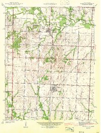 Download a high-resolution, GPS-compatible USGS topo map for Richards, MO (1942 edition)