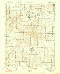 Download a high-resolution, GPS-compatible USGS topo map for Richards, MO (1949 edition)