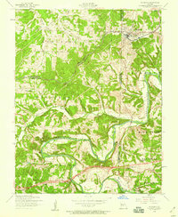 Download a high-resolution, GPS-compatible USGS topo map for Richland, MO (1959 edition)