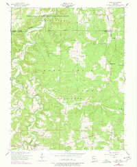 preview thumbnail of historical topo map of Texas County, MO in 1954
