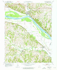 Download a high-resolution, GPS-compatible USGS topo map for Rocheport, MO (1976 edition)