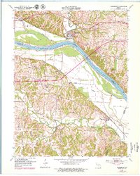 Download a high-resolution, GPS-compatible USGS topo map for Rocheport, MO (1979 edition)