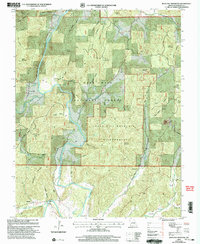 preview thumbnail of historical topo map of Madison County, MO in 2000
