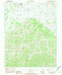 Download a high-resolution, GPS-compatible USGS topo map for Rocky Comfort, MO (1982 edition)