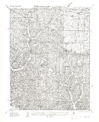 Download a high-resolution, GPS-compatible USGS topo map for Rocky Mount, MO (1957 edition)