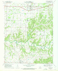 Download a high-resolution, GPS-compatible USGS topo map for Rogersville, MO (1971 edition)