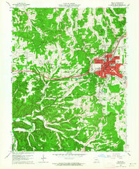 Download a high-resolution, GPS-compatible USGS topo map for Rolla, MO (1964 edition)