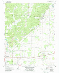 Download a high-resolution, GPS-compatible USGS topo map for Rombauer, MO (1986 edition)
