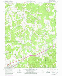 Download a high-resolution, GPS-compatible USGS topo map for Rosati, MO (1980 edition)