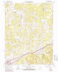 Download a high-resolution, GPS-compatible USGS topo map for Rosati, MO (1986 edition)