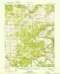 Download a high-resolution, GPS-compatible USGS topo map for Roscoe, MO (1952 edition)