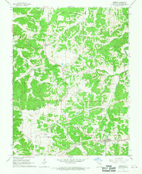Download a high-resolution, GPS-compatible USGS topo map for Rosebud, MO (1967 edition)