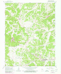 Download a high-resolution, GPS-compatible USGS topo map for Rosebud, MO (1980 edition)