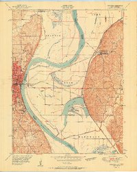 Download a high-resolution, GPS-compatible USGS topo map for Rushville, MO (1951 edition)
