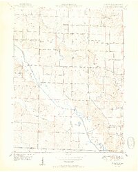 preview thumbnail of historical topo map of Clark County, MO in 1950