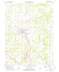 Download a high-resolution, GPS-compatible USGS topo map for Savannah, MO (1978 edition)