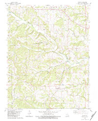 Download a high-resolution, GPS-compatible USGS topo map for Scopus, MO (1983 edition)