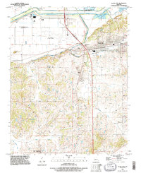 Download a high-resolution, GPS-compatible USGS topo map for Scott City, MO (1996 edition)