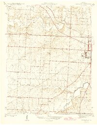 preview thumbnail of historical topo map of Pettis County, MO in 1946
