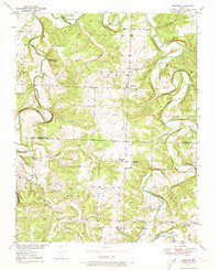Download a high-resolution, GPS-compatible USGS topo map for Sentinel, MO (1973 edition)