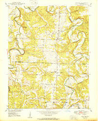 Download a high-resolution, GPS-compatible USGS topo map for Sentinel, MO (1950 edition)