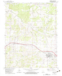 Download a high-resolution, GPS-compatible USGS topo map for Seymour, MO (1983 edition)