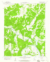 Download a high-resolution, GPS-compatible USGS topo map for Shawnee Bend, MO (1960 edition)