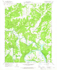 Download a high-resolution, GPS-compatible USGS topo map for Shawnee Bend, MO (1966 edition)