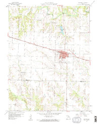 Download a high-resolution, GPS-compatible USGS topo map for Shelbina, MO (1960 edition)