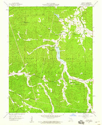 Download a high-resolution, GPS-compatible USGS topo map for Shirley, MO (1959 edition)