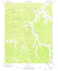 Download a high-resolution, GPS-compatible USGS topo map for Shirley, MO (1976 edition)